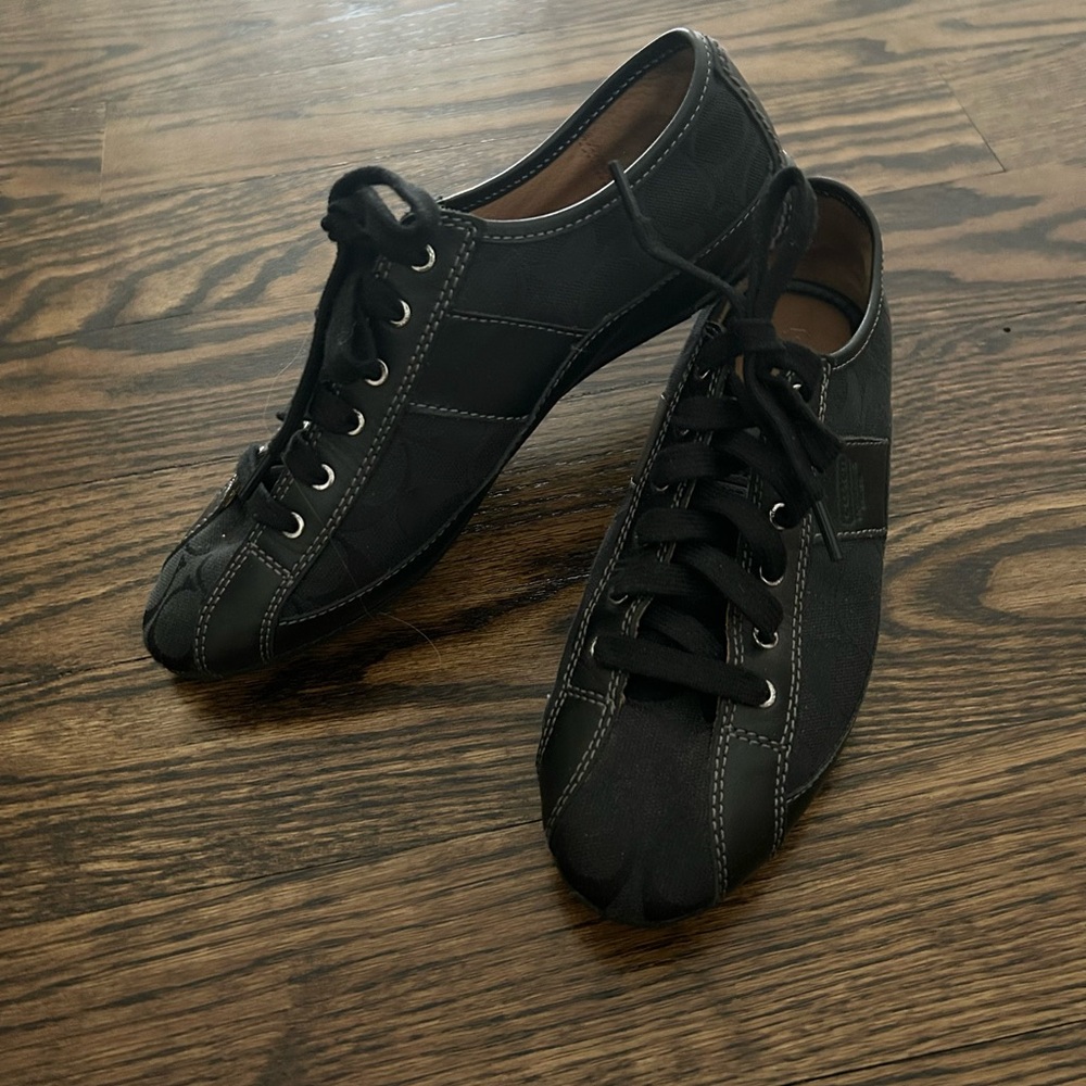 Black Women’s Coach Sneaker